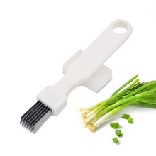 现货不锈钢手动厨房用切菜器 实用葱丝刀切葱器 切葱花刀片切丝器