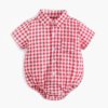 Children's bodysuit for new born, summer cotton brand shirt, 0-3 years