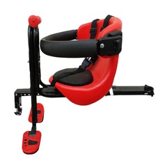 Bicycle child seat, safe and secure baby seat, environmentally friendly front mountain bike seat riding supplies