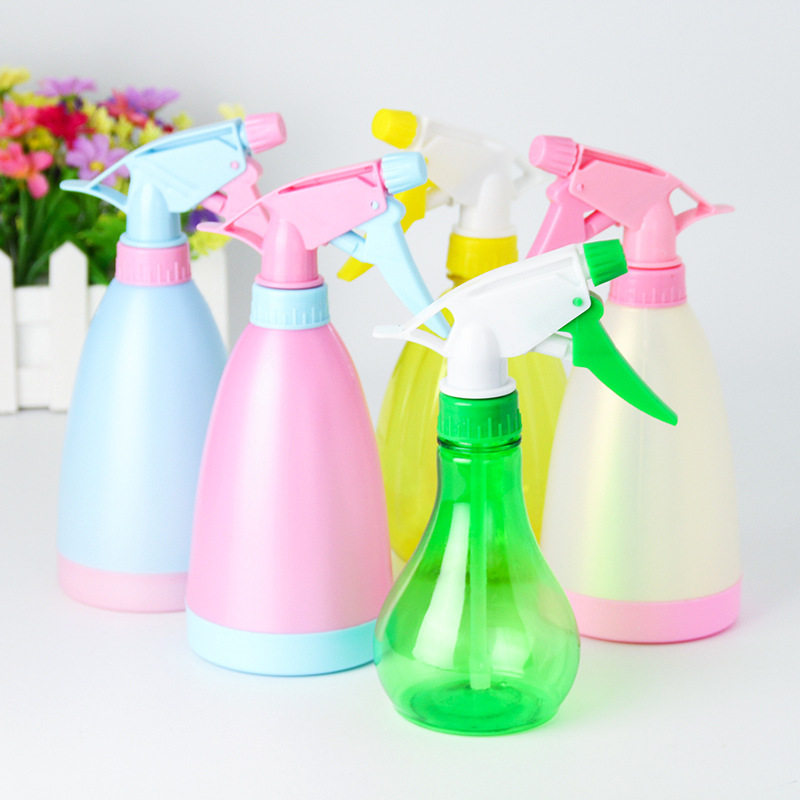 Pink gardening Spout Hand pressure Spout trumpet gardening Sprayer Use Watering Spray bottle
