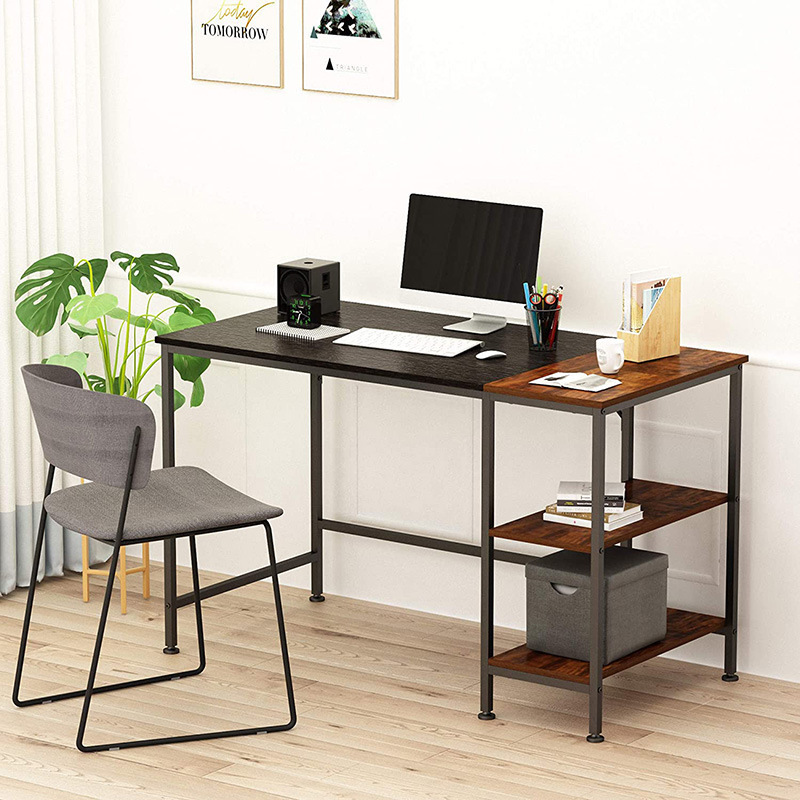 Amazon Hot Sale Desktop Desk Laptop Desk Home Office Writing Desk with Rack Amazon Hot Sale Desktop Desk Laptop Desk Home Office Writing Desk with Rack