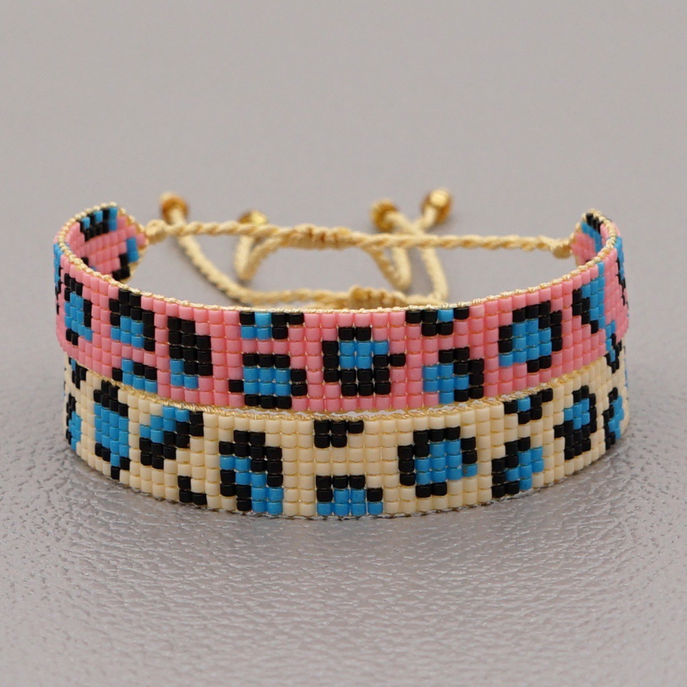 Bracelet large lopard de grande couleur de style ethnique rtro de mode simplepicture15
