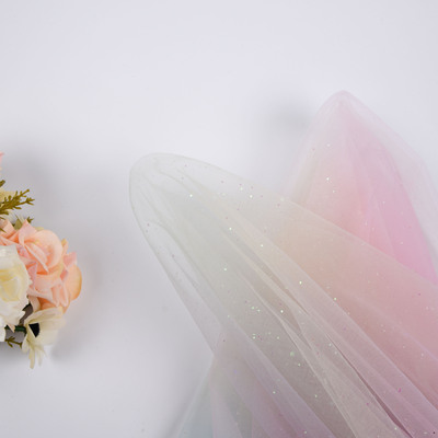 Shelf 20D nylon Warp Colorful Sequins Jacobs Children's clothing Women's wear packing Wedding dress Ingredients