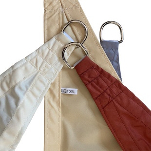 Outdoor Waterproof Sunshade Sail Balcony Garden Sunshade Sail Parking Lot Polyester 4x 4m Sunshade Sail Sunshade Net
