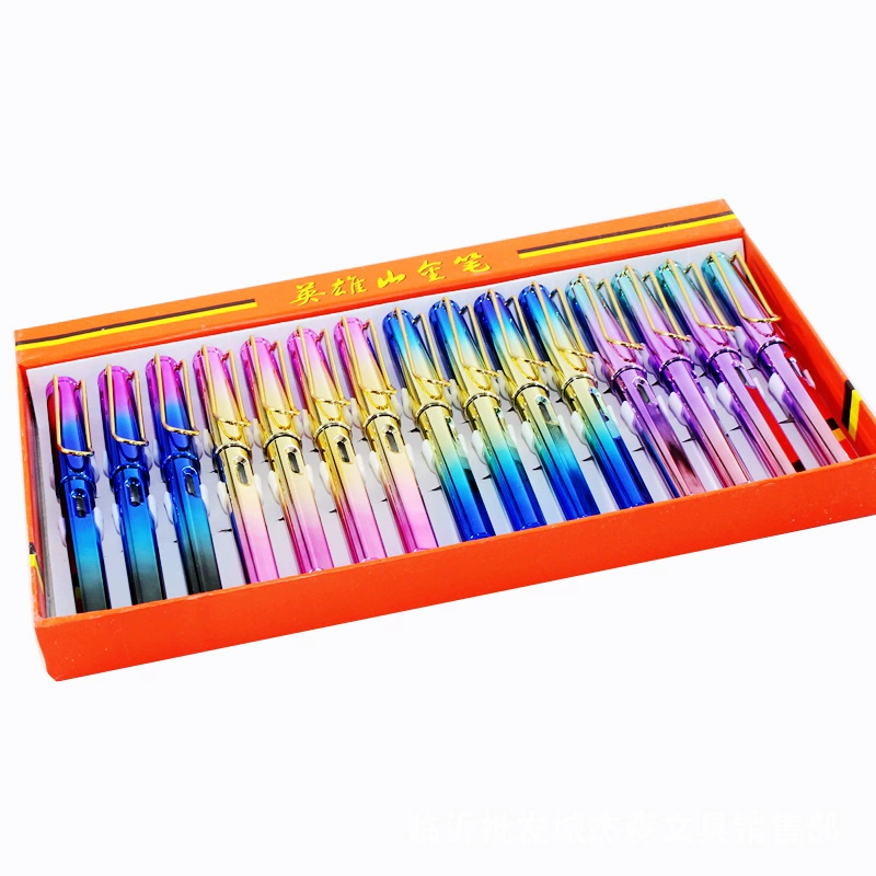 Hero Mountain Новая красочная ручка для поглощения чернил и смены сумок двойного назначения калибра 3,4 мм Ручка для студенческой каллиграфии 811