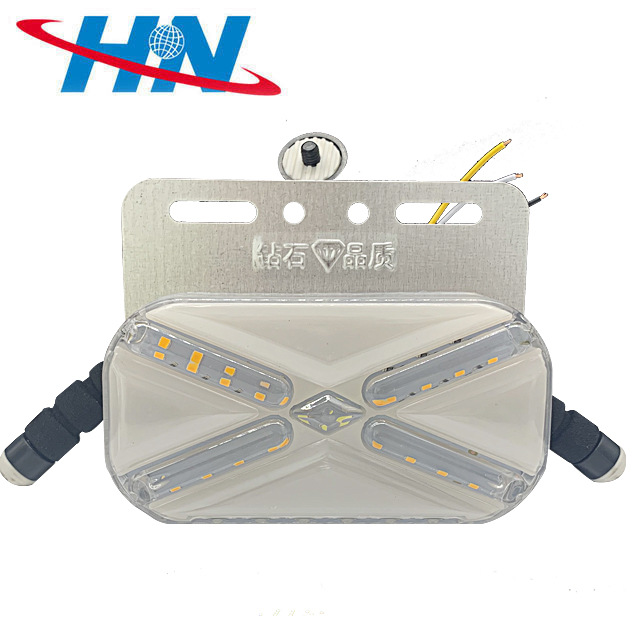 24vled camión remolque bomba coche colorido brillo impermeable durable coche luz trasera luz lateral luz de freno conjunto