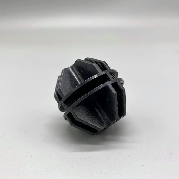 Black spherical buckle