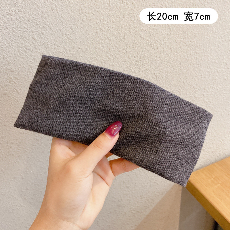 Ouyang Nana mismo estilo de banda de pelo de los deportes de las mujeres Red rojo todo partido sudor absorbente de salir corriendo de punto lavado de cara diadema pañuelo femenino