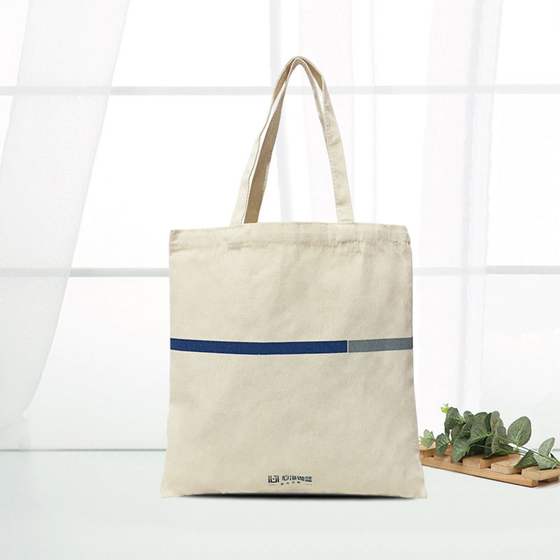 小清新卡通手提帆布袋定做 学生帆布包定制时尚环保袋 购物广告袋