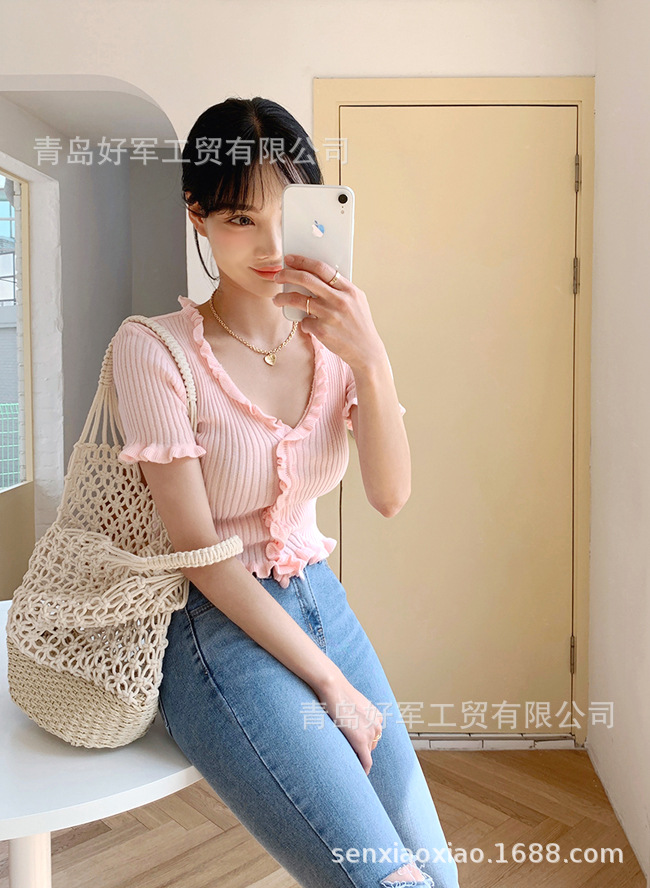 Retro Hollow Straw Woven Solid Color Bucket Bag Wholesale Nihaojewelry display picture 12