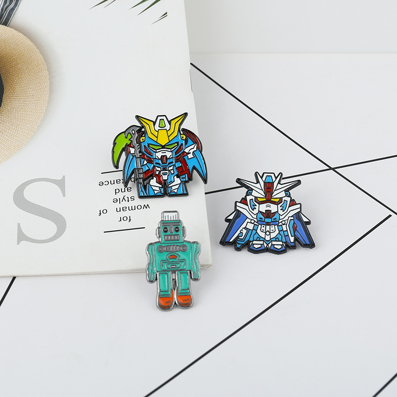 Cartoon Style Cartoon Alloy Plating Men's Brooches display picture 2