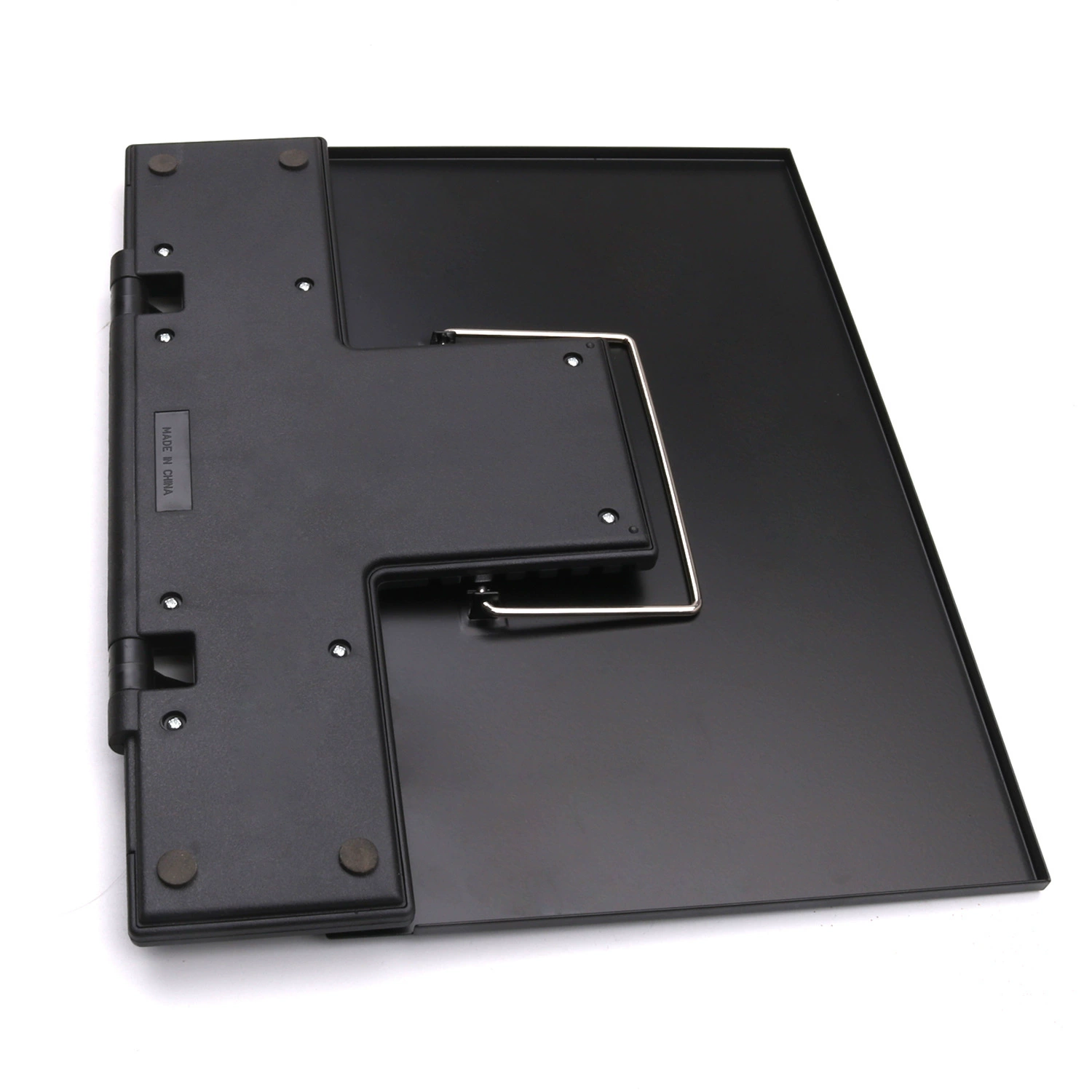 Metal foldable handheld universal bookshelf