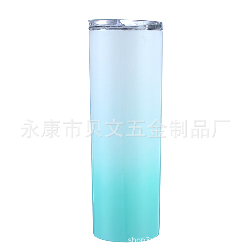 渐变色-上白下绿