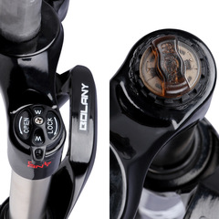 Bolany manufacturer mountain bike front fork 26 inch 27.5 inch aluminum alloy shock absorber front fork mechanical fork