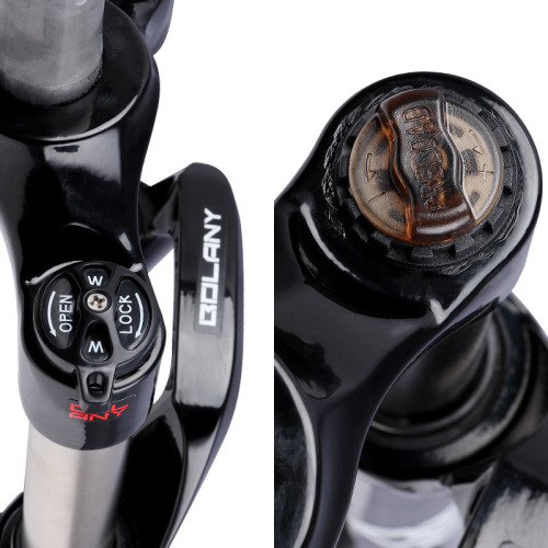 Bolany manufacturer mountain bike front fork 26 inch 27.5 inch aluminum alloy shock absorber front fork mechanical fork