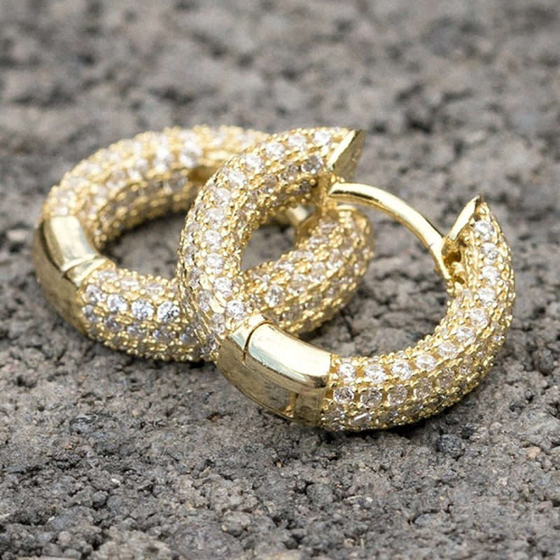 Earrings in Gold