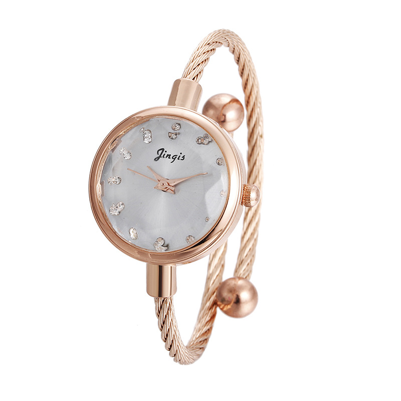Bracelet Type Buckle Style Sweet Gradient Color Bracelet Type Quartz Women's Watches