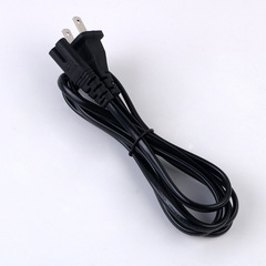 US Standard 8-Pin AC Power Cord, National Grid Japanese Dual Flat Connector with Grommets for Eight-Tail Kitchen Lights and Audio Drivers Adapters