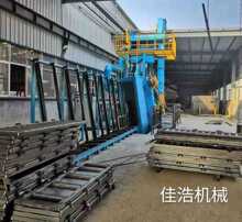 辊道通过式车辆后挡板抛丸机钢材抛丸清理设备钢材五金抛丸机批发