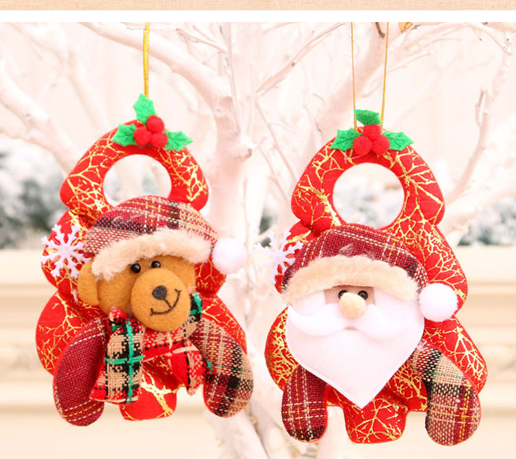 New Christmas Small Doll Christmas Ornament Wholesale display picture 4