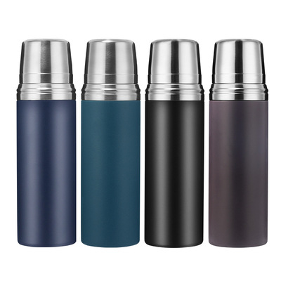 Steel 316 Stainless steel vacuum cup lady outdoors motion Portable Double cover capacity Water cup vehicle kettle