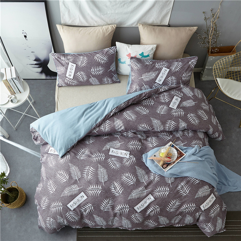 跨境电商亚马逊速卖通欧美家纺床上用品被套枕套三套件beddingset