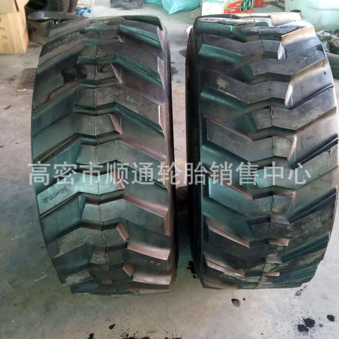 工程23*8.5-12滑移式装载机轮胎14-17.5扫路机真空轮胎10/12-16.5