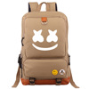 Cotton backpack suitable for men and women, travel bag, laptop, school bag