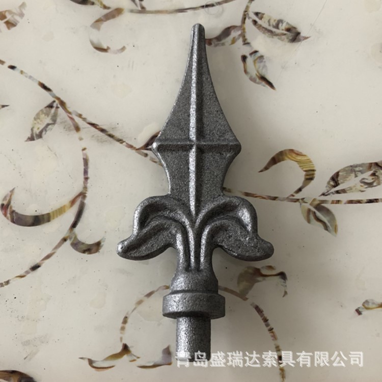 供应样式多样锻造护栏焊接矛头矛尖，枪头(图）装饰欧式典雅美观