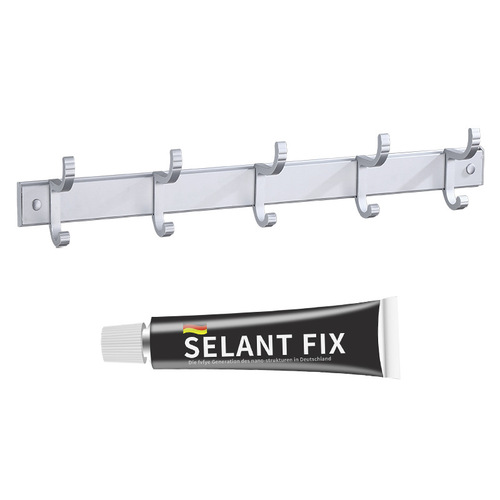 Faao bathroom punch-free bathroom space aluminum coat hooks bathroom row hooks clothes hooks kitchen coat hooks
