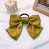 Brand hairgrip with bow, elegant hairpin, Korean style, internet celebrity