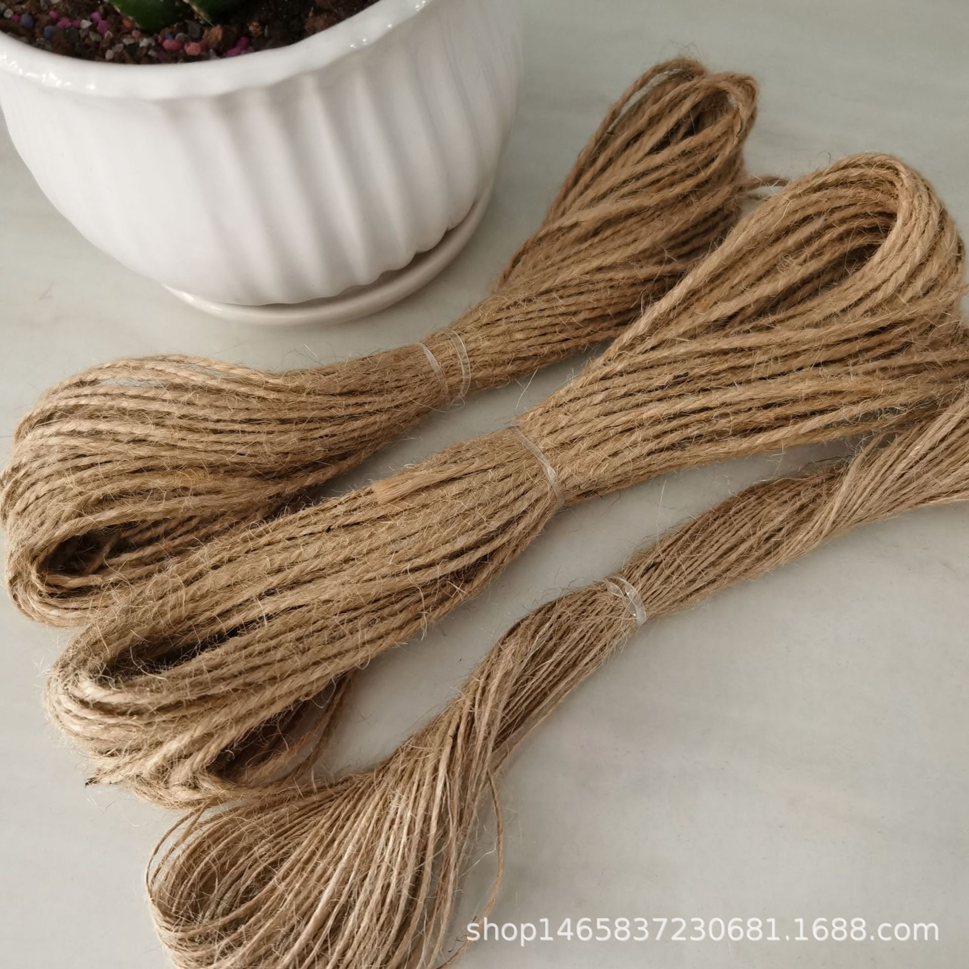 麻线手工,简单,花瓶_大山谷图库