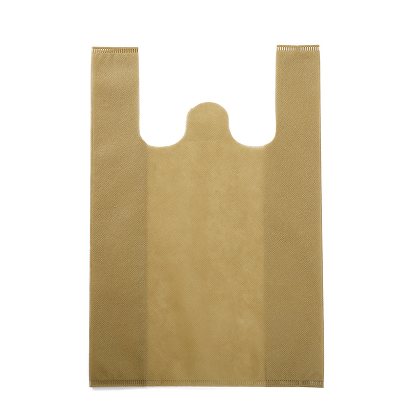 无纺布背心袋可印LOGO服装超市购物手提袋定制广告礼品无纺布袋详情图8