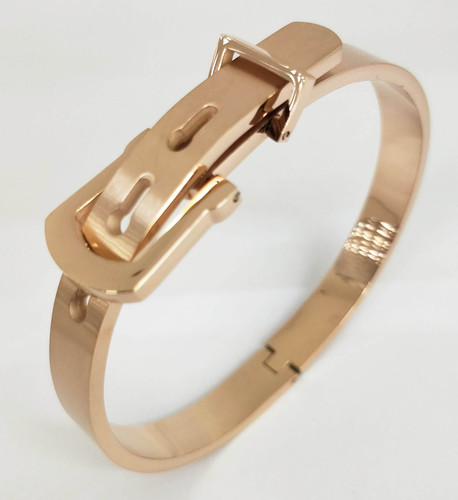 Korean-style European and American men's belt buckle bracelet, multi-color available titanium steel bracelet, stainless steel belt buckle bracelet wholesale