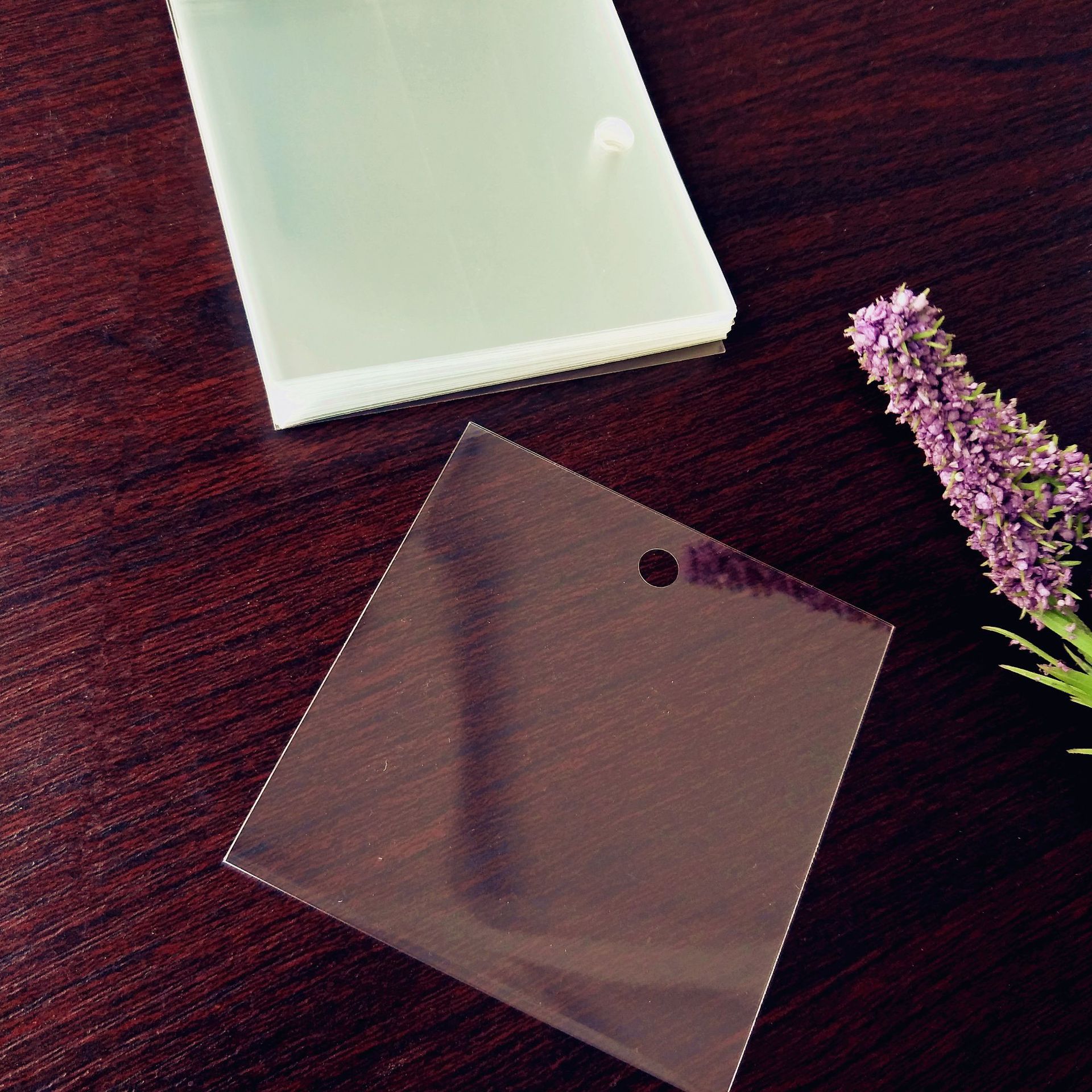 高档西服羽绒服吊牌袋 防掉色染色 高透明挂绳袋 卡片游戏卡套袋