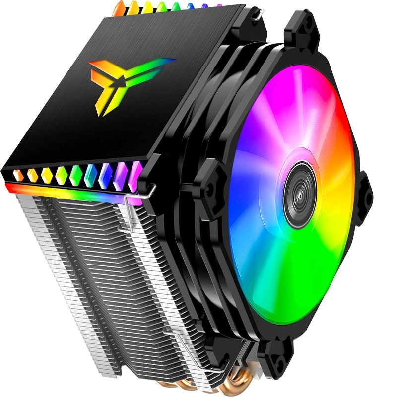 Qiaosbo CR1400 Tower CPU WIND-Холод радиатор четыре тепловые трубки AMD тихий i5 настольный компьютер вентилятор
