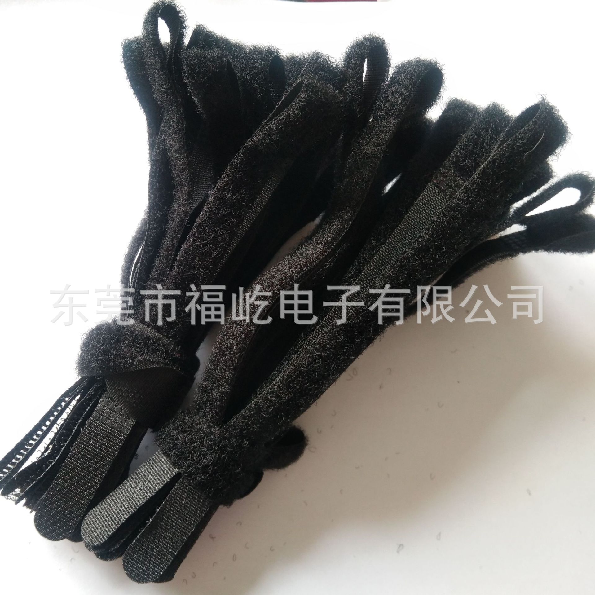 SGS魔术贴扎带粘扣扎带自粘式扎带捆绑扎带理线扎带带扣粘式扎带