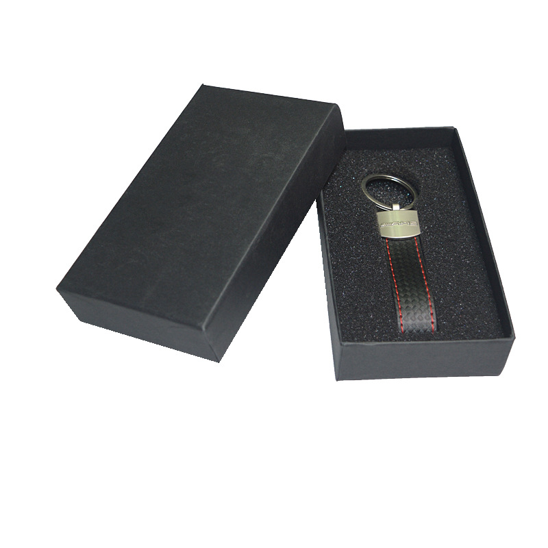 批发天地盖钥匙扣盒子 钥匙圈包装盒 礼品盒定制 汽车钥匙包礼盒