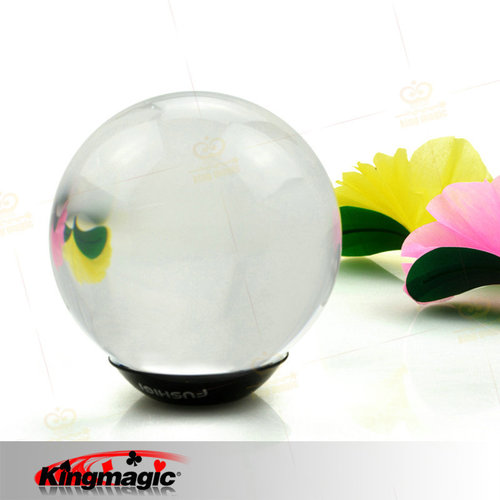 G1212 Transparent Crystal Ball 60 70 80 90 100MM Lightweight King Magic Stage Magic
