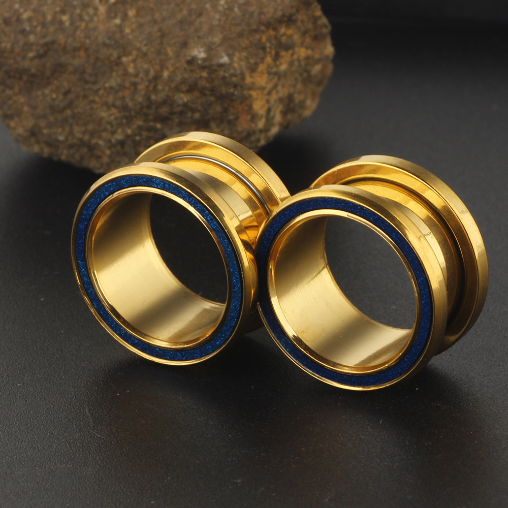 Labret piercing jewelry detail image