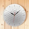 Golf's round wall clock clock clock golf club's sports hanging bell bell