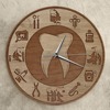 Stone inlay, wooden acrylic, wall watch, decorations