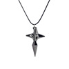 Naruto Animation Necklace Pendant Uchiha Itachi Sascane Cakashi Ten Tail Writing Wheel Eye Sword Necklace