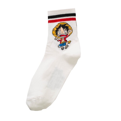 Japanese socks for women, pirate series cotton mid-calf women's socks, cute cartoon socks, fashionable sports socks, couple socks