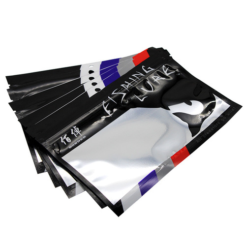 Packaging bag soft bait fishing gear supplies accessories fishing bait outer packaging thickened ziplock bag packaging bag wholesale