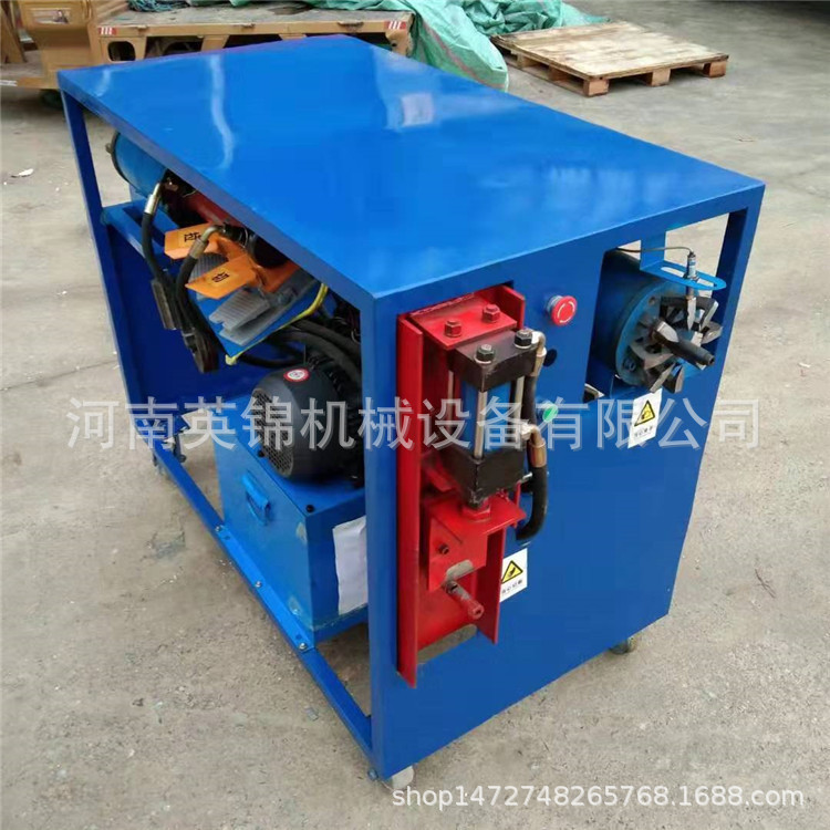 英锦旧滤芯拆解压油机 废电机拆解设备 电机定子拆解机 厂家直销