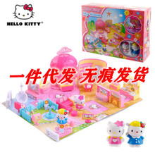 Hello Kitty凯蒂猫街角物语系列 我的家KT-50021女孩过家家玩具