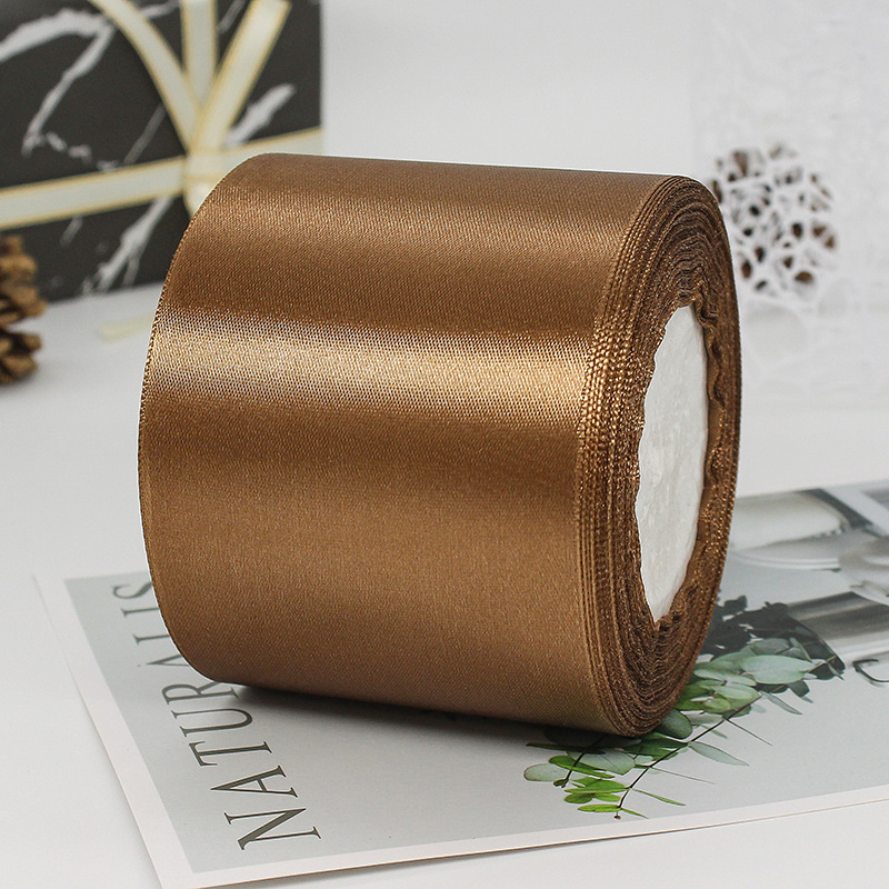 Fábrica al por mayor 7,5 cm cinta boda decoración regalo embalaje silla espalda cinta al por mayor