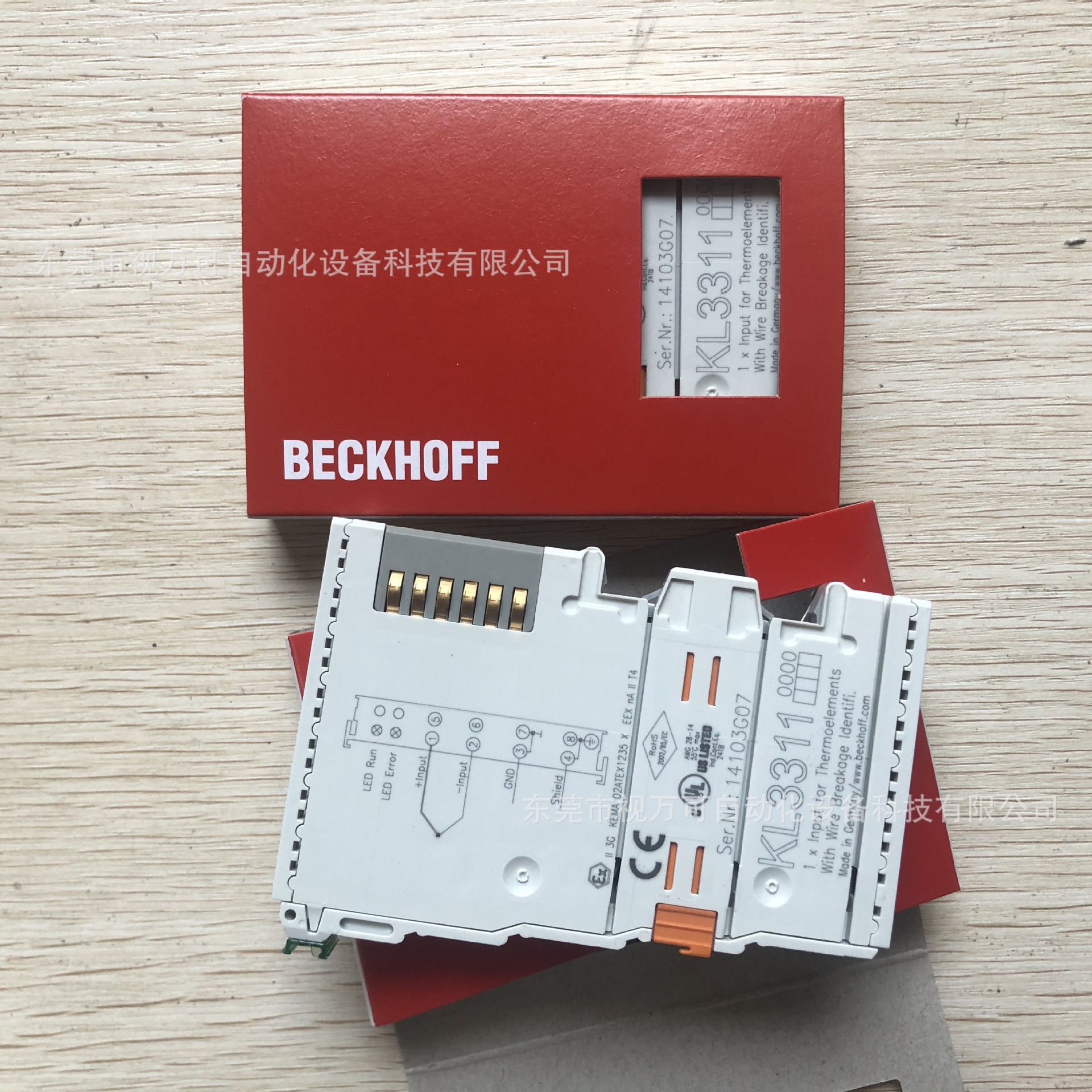 销售全新倍福 BECKHOFF   KL3311  大量库存现货实物拍摄优惠议价