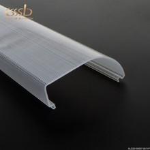 PC异型材大型扫描仪镜头导轨电工胶布自动补货管子用透明PVC卡槽